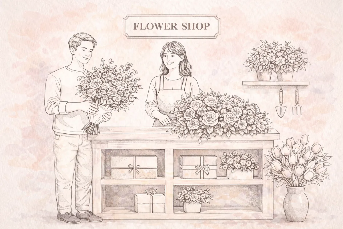 Sympathy flowers arranged with soft color balance and respectful presentation