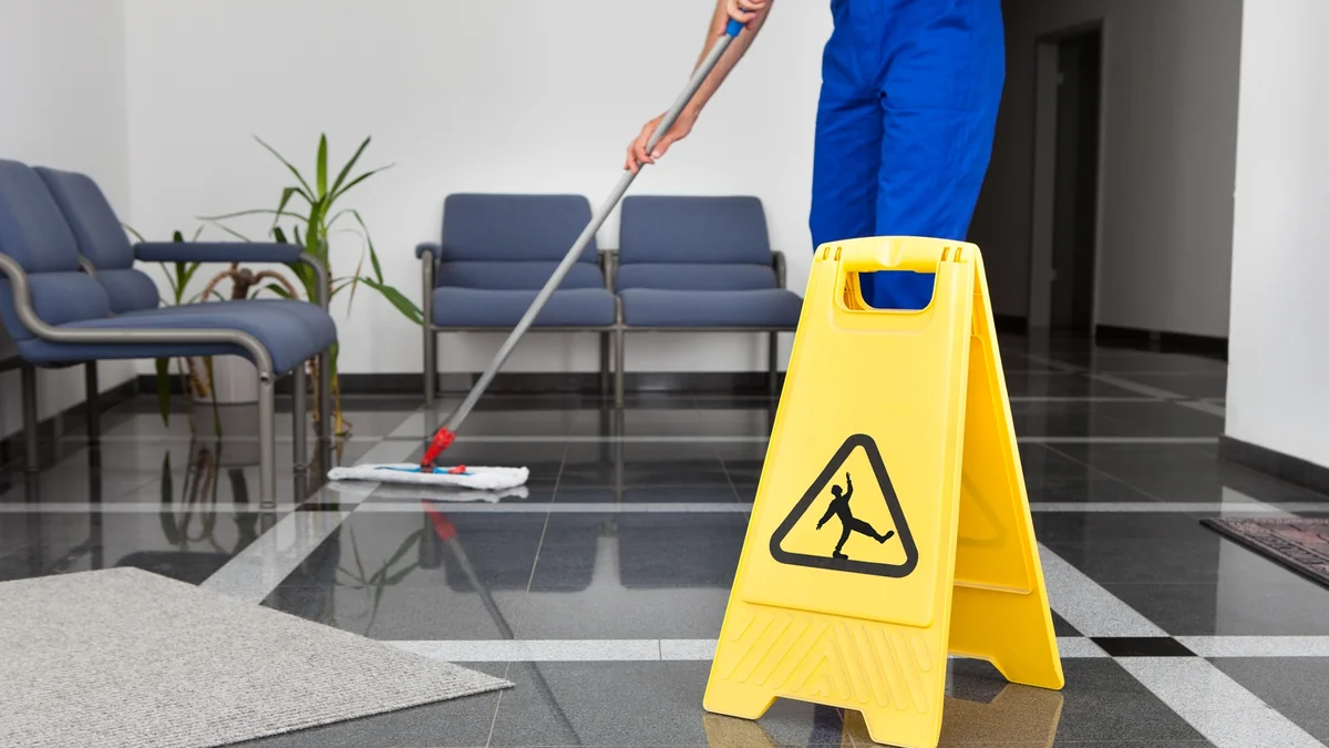 Well-maintained office environment ready for staff and visitors